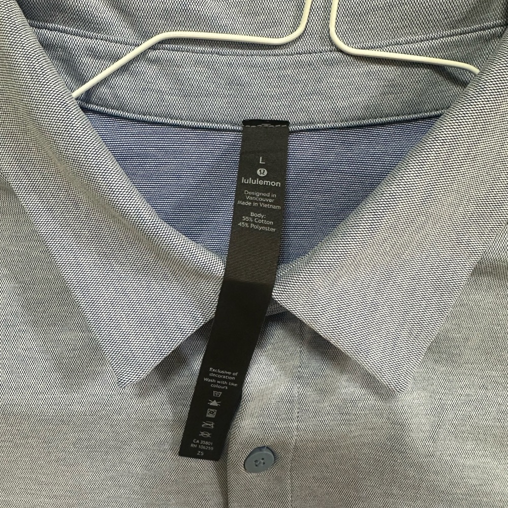 NWOT Lululemon Casual Shirt large